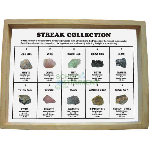 Streak Collection, Set of 10